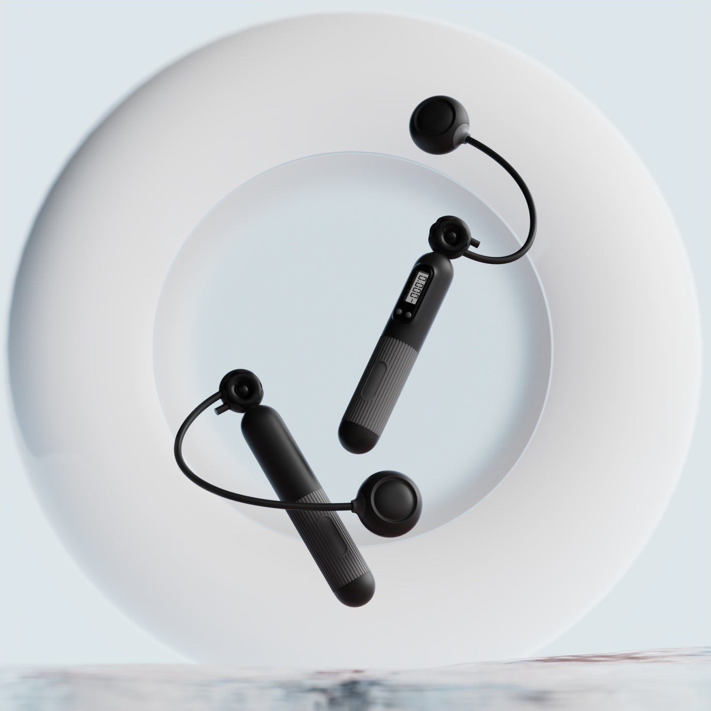 Corde à sauter avec compteur, corde à sauter réglable avec compteur de calories, corde à sauter intelligente pour exercices de fitness et perte de poids
