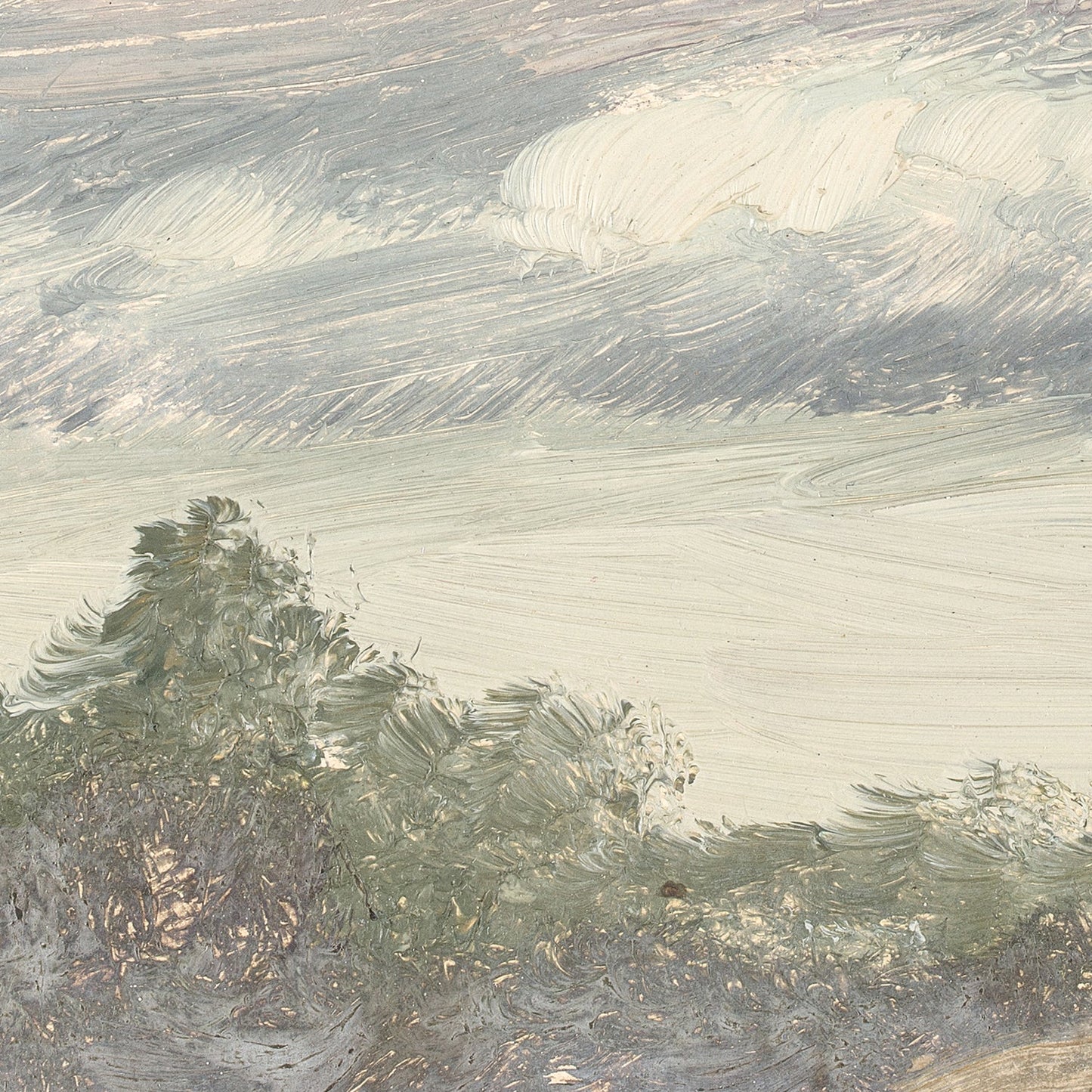 Hudson River School – Clouds Over Church’s Farm C. 1870