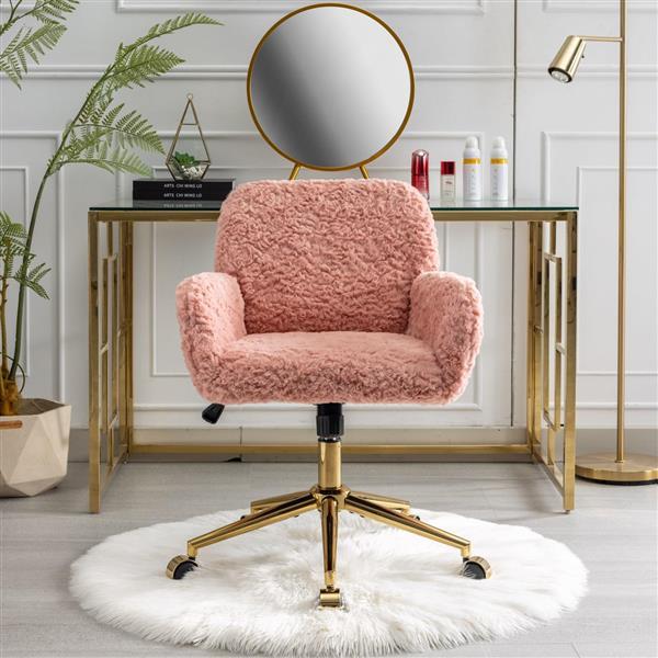 Chaises de bureau, chaises de bureau réglables, chaises de bureau pivotantes (roses) - Interdit de vendre sur la plateforme Temu