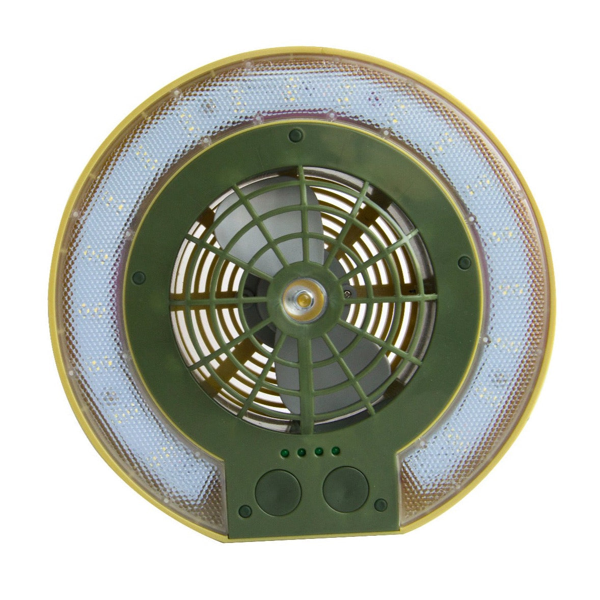 TRU De-LIGHT LiteBreeze LED Multi-Use Multipurpose Disc Fan / Light For Work / Play - Indoor / Outdoor