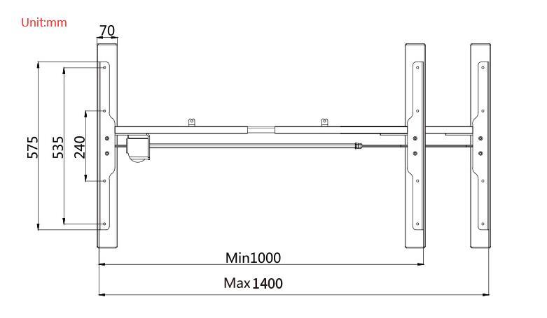 E6 Ergonomic Intelligent Memory Electric Lifting Table | Austrige