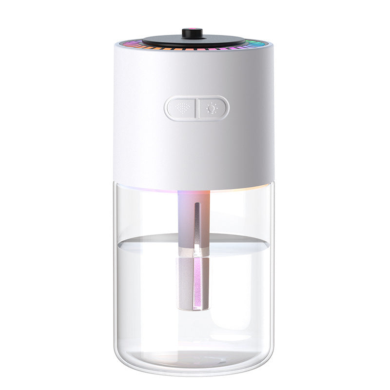 Nouvel humidificateur d'air à projection de ciel étoilé, petit appareil portable anti-brûlure à sec, vaporisateur USB, tête vibrante