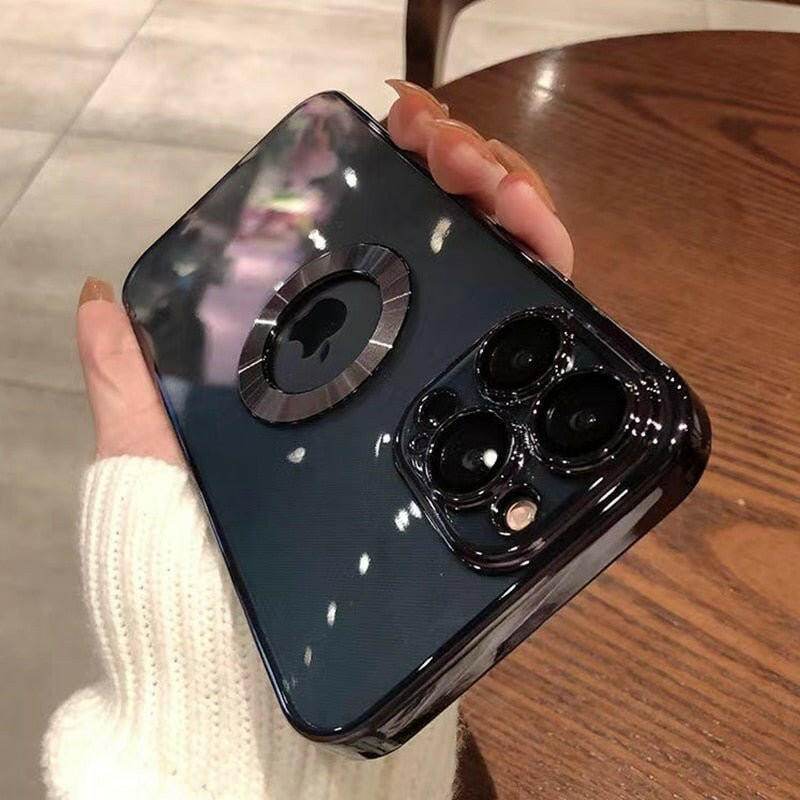 Electroplated Transparent iPhone Case - Austrige™