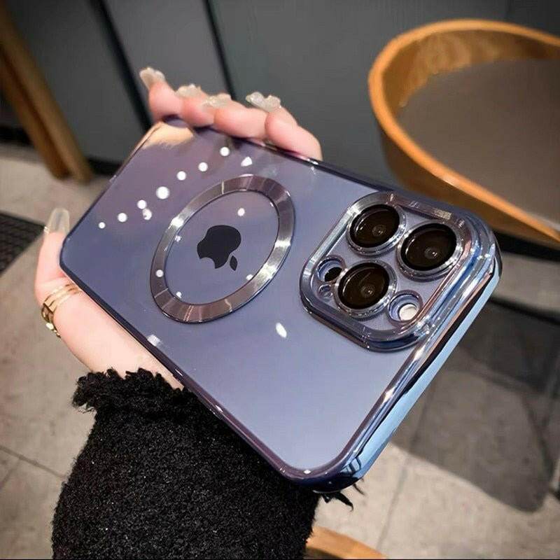 Electroplated Transparent iPhone Case - Austrige™