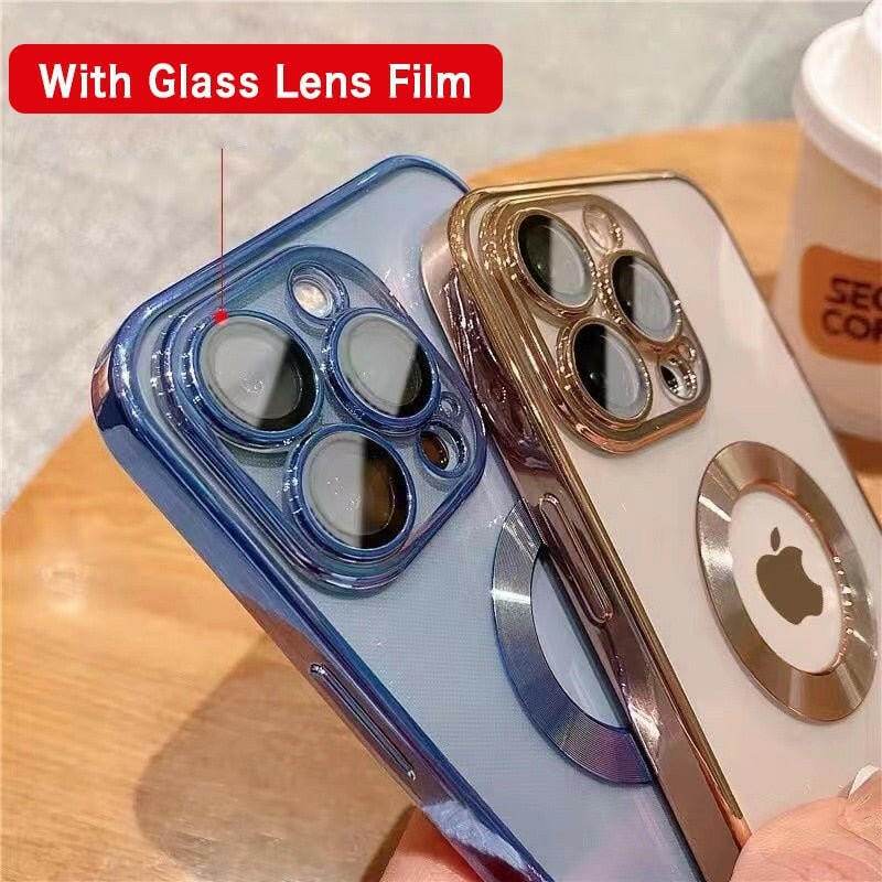 Electroplated Transparent iPhone Case - Austrige™