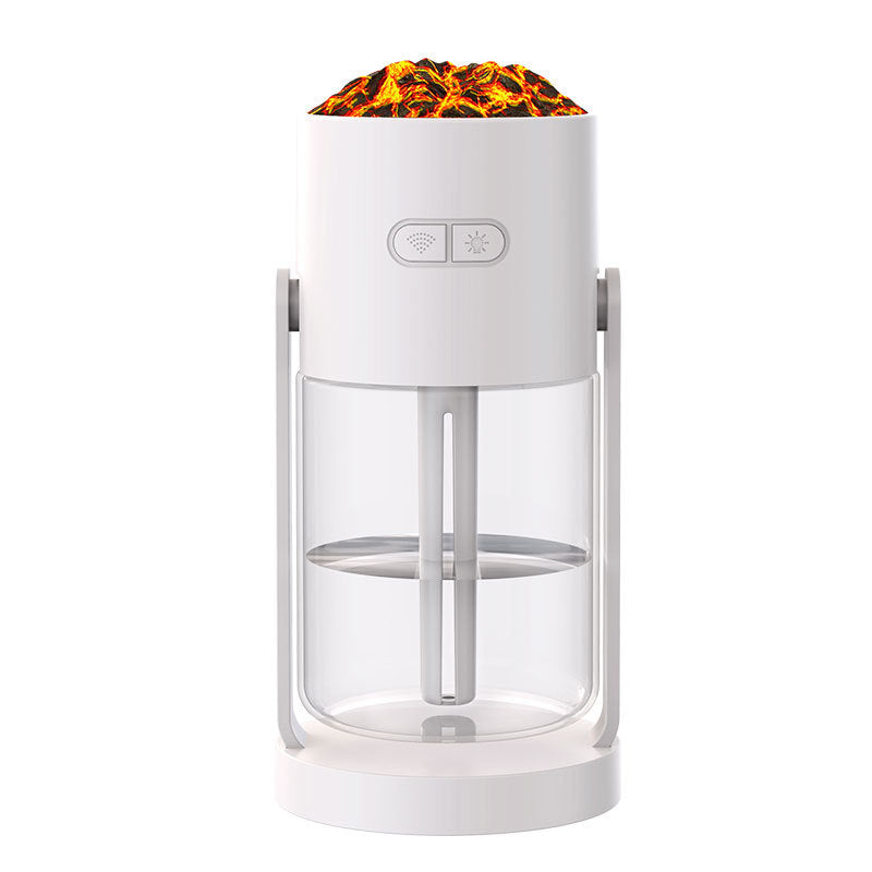 Nouvel humidificateur d'air à projection de ciel étoilé, petit appareil portable anti-brûlure à sec, vaporisateur USB, tête vibrante