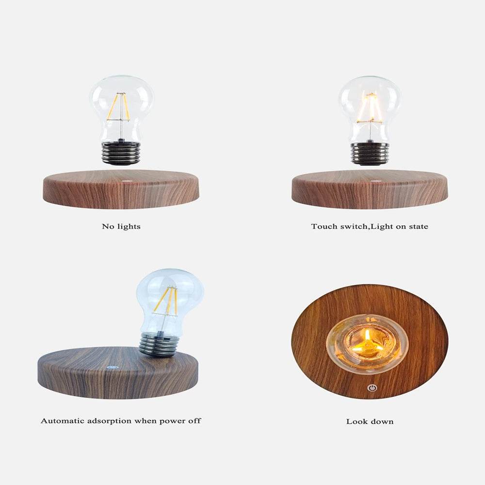 Magnetic Levitation Bulb Night Light Desktop Decoration Table Lamp Creative Ornaments - Austrige™