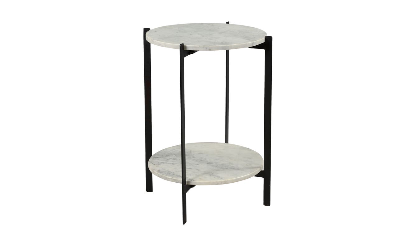 Melanie Accent Table White