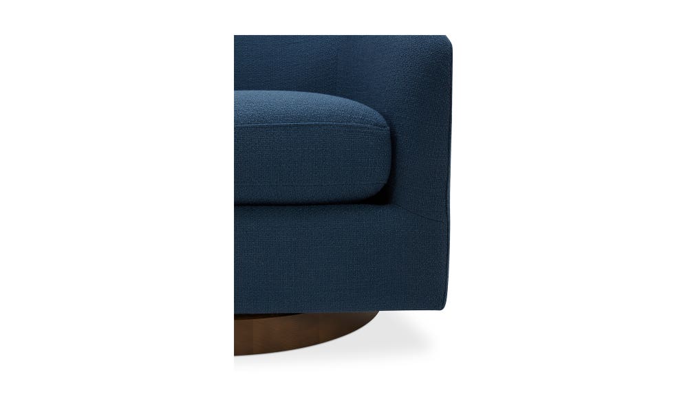 Oscy Swivel Chair Dark Atlantic