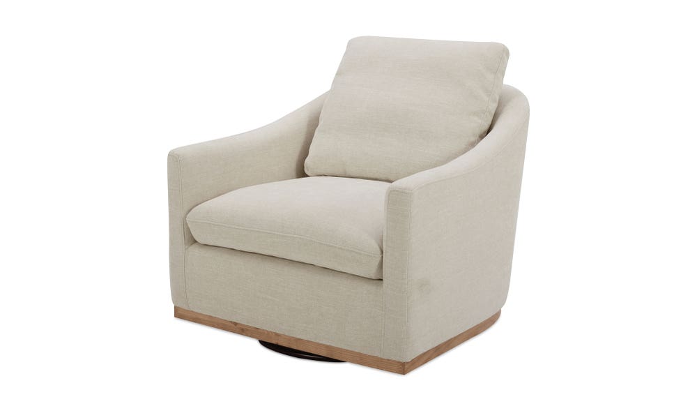 Linden Swivel Chair Beige