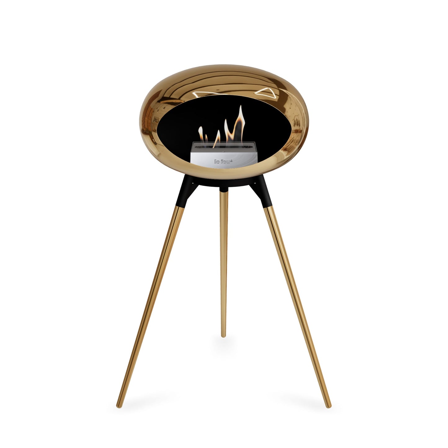 Le Feu Ground High Dome Chromed Rose Gold
