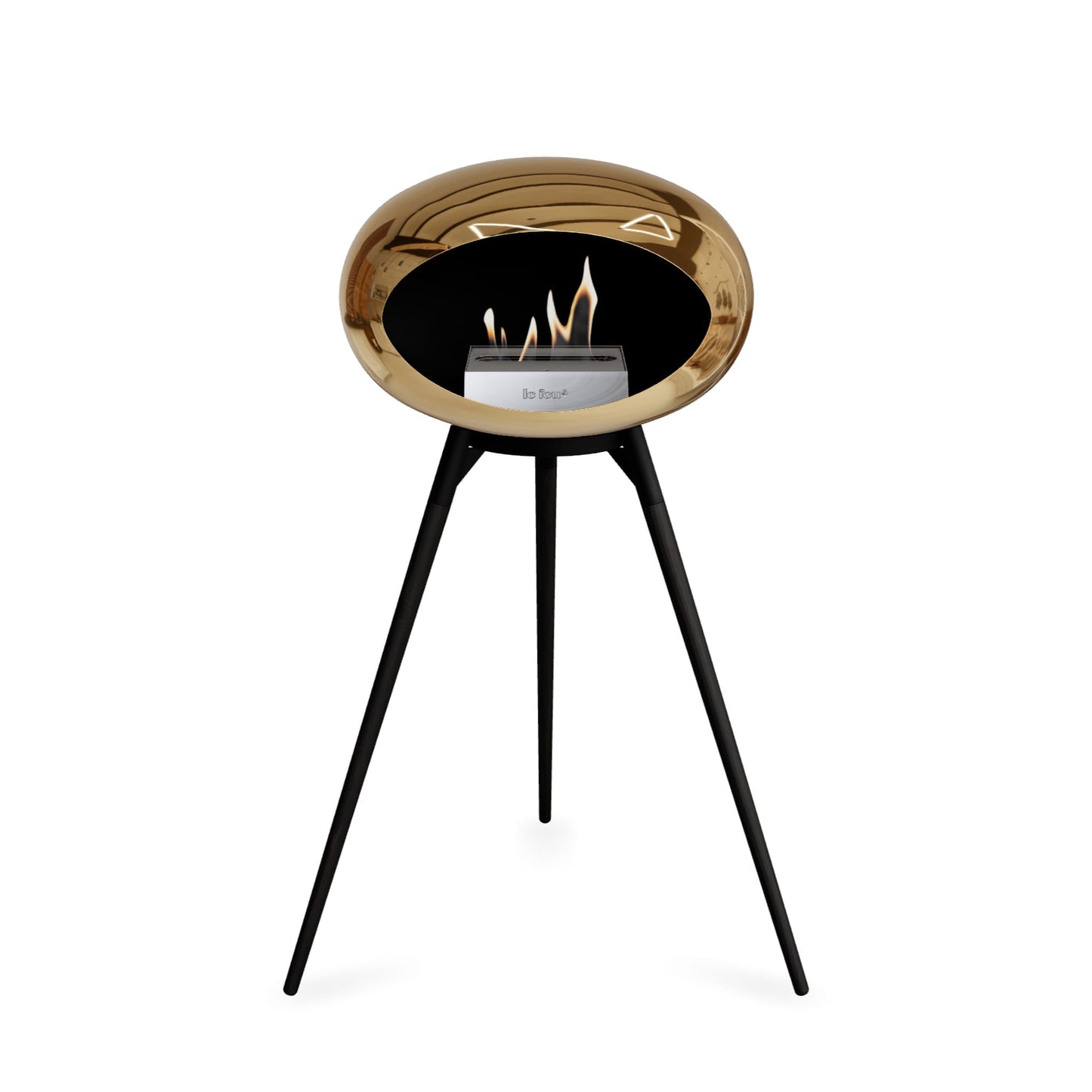 Le Feu Ground High Dome Chromed Rose Gold