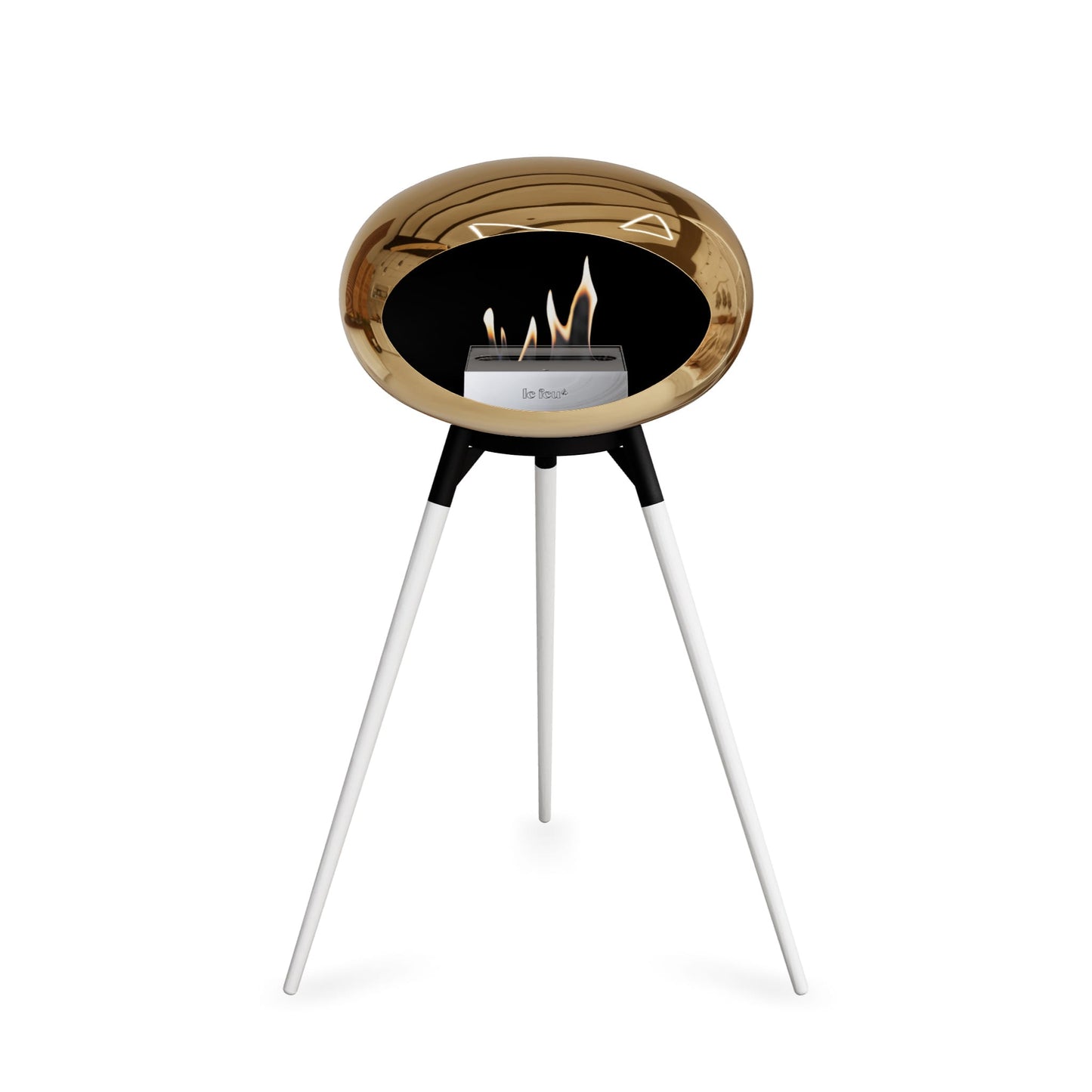 Le Feu Ground High Dome Chromed Rose Gold