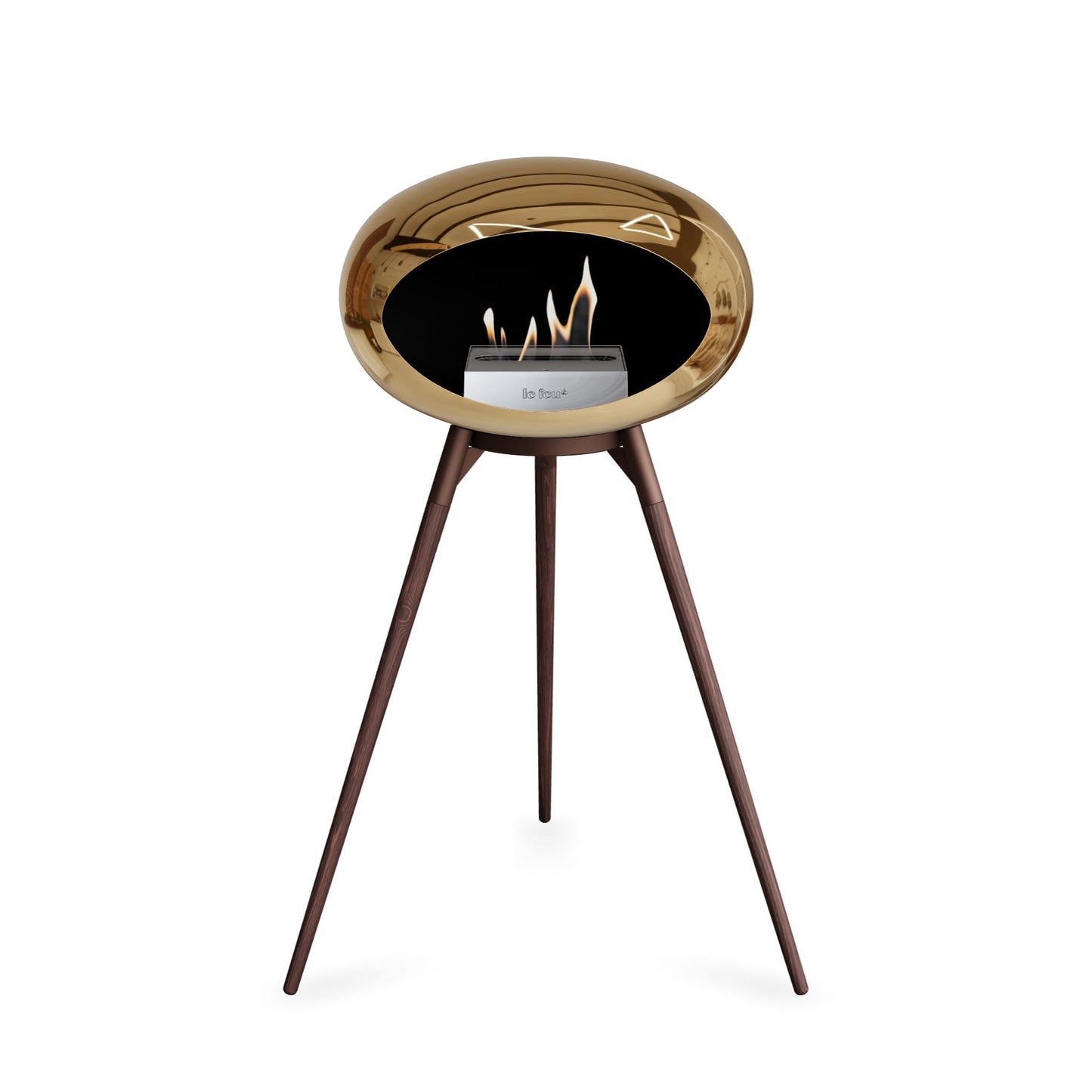 Le Feu Ground High Dome Chromed Rose Gold