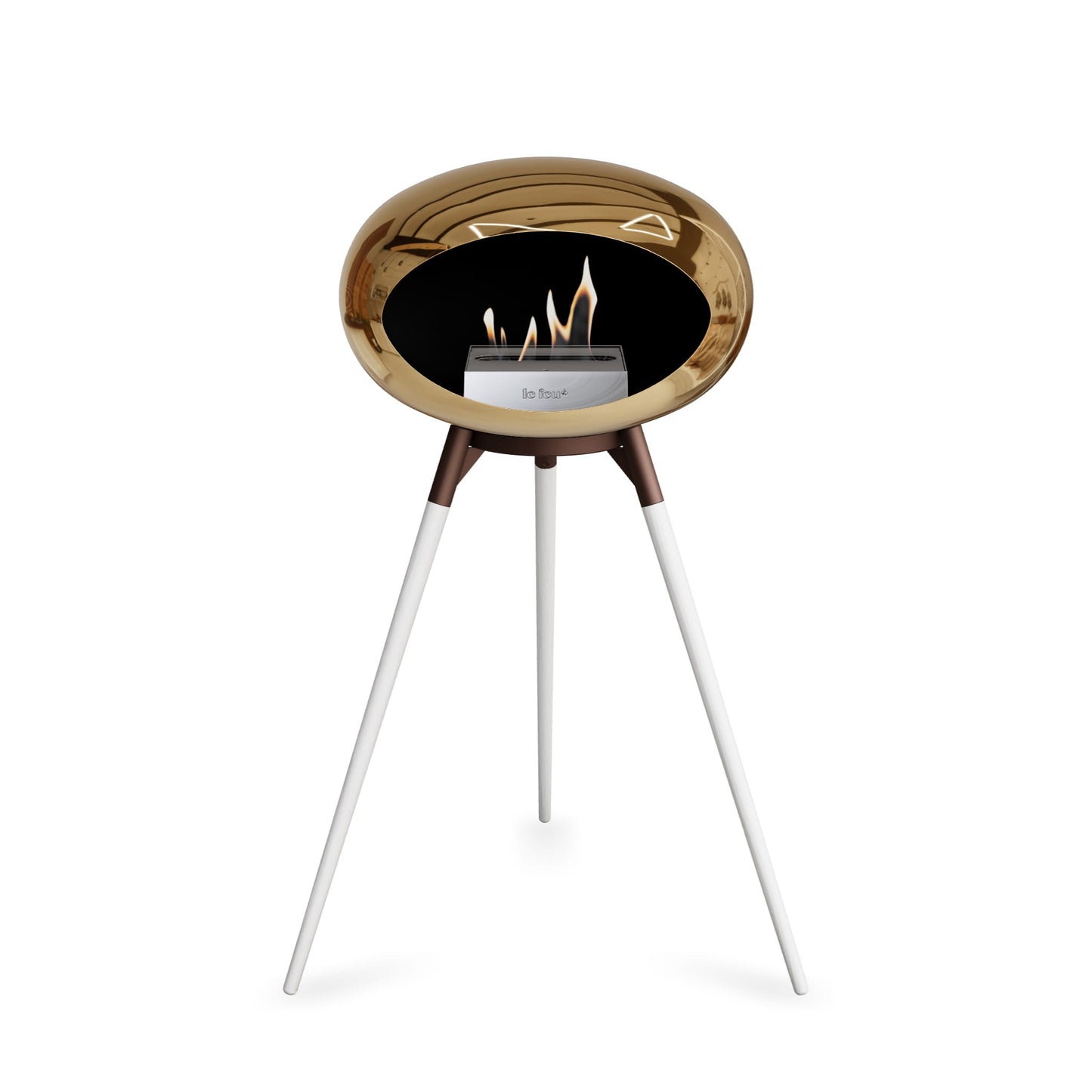 Le Feu Ground High Dome Chromed Rose Gold