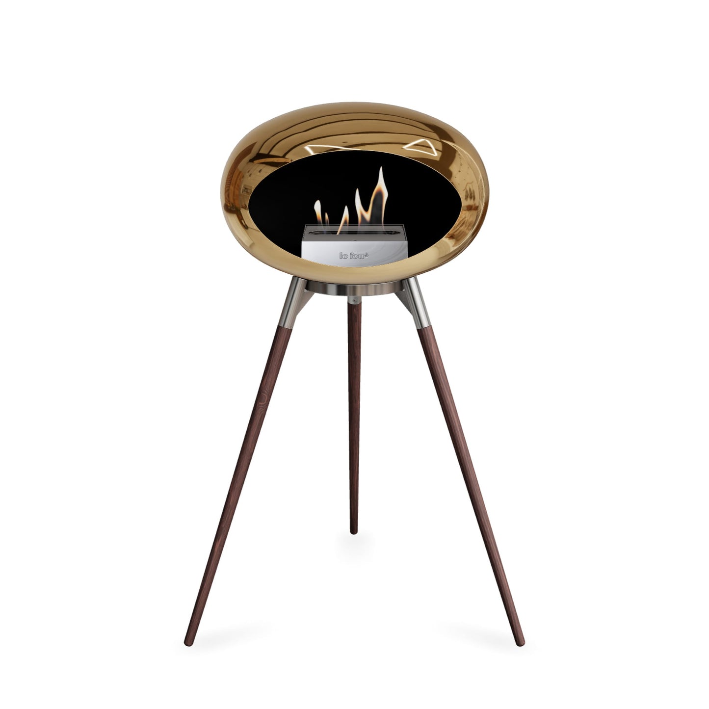Le Feu Ground High Dome Chromed Rose Gold