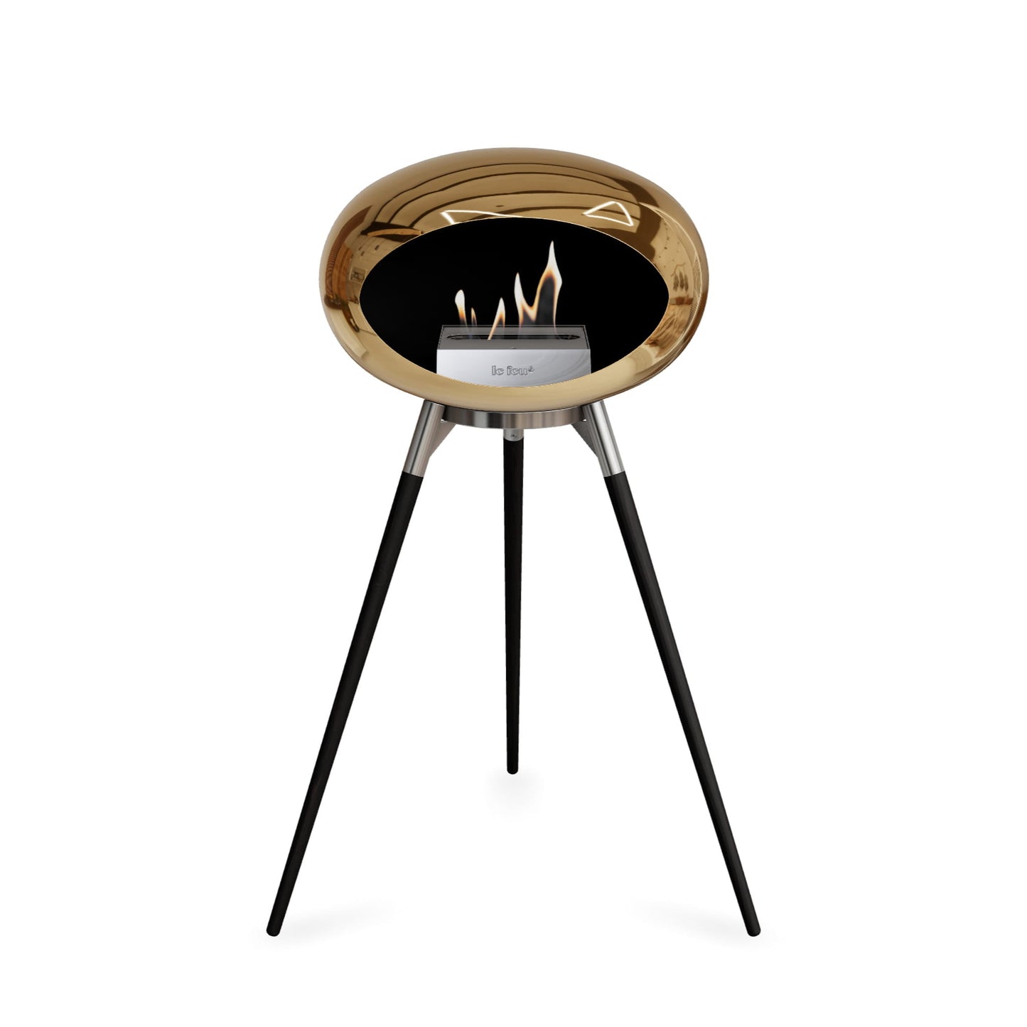 Le Feu Ground High Dome Chromed Rose Gold