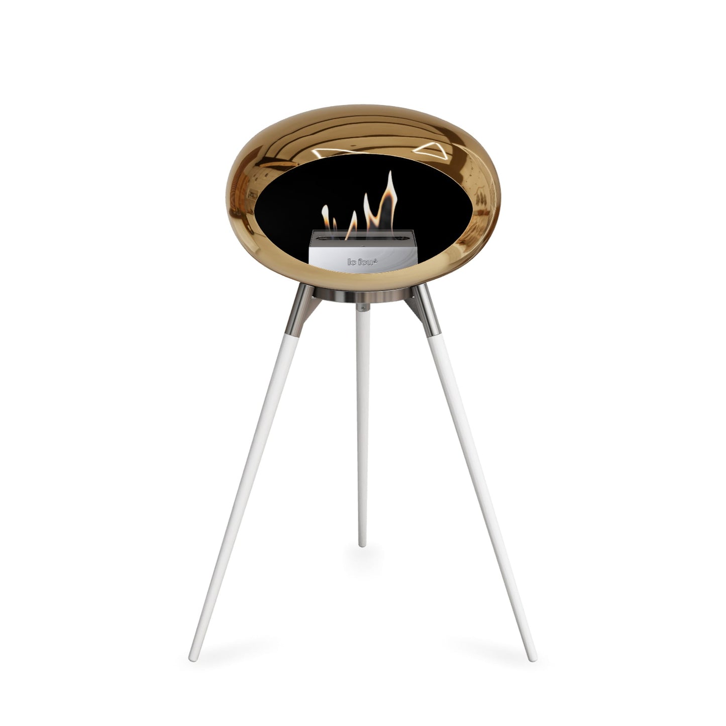 Le Feu Ground High Dome Chromed Rose Gold