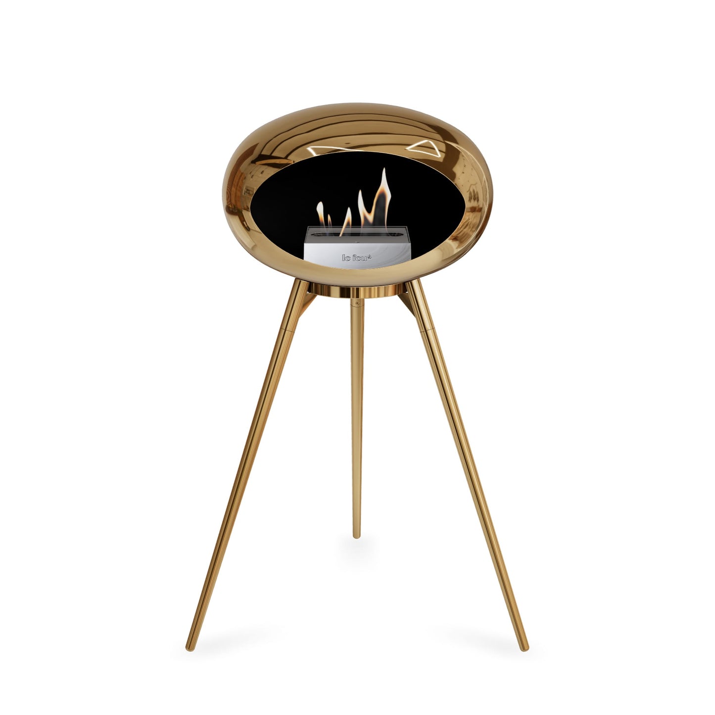 Le Feu Ground High Dome Chromed Rose Gold