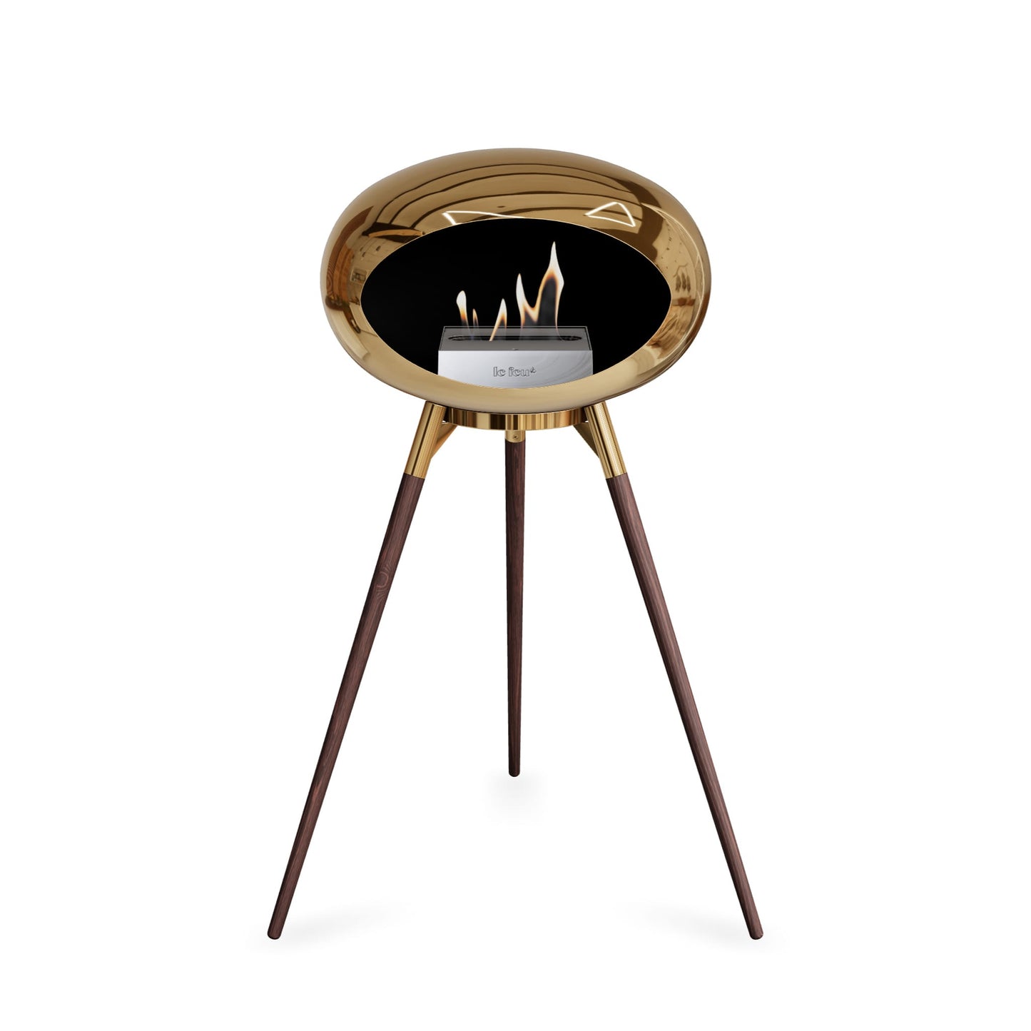 Le Feu Ground High Dome Chromed Rose Gold