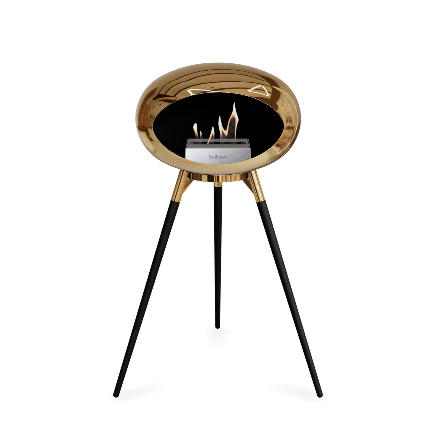 Le Feu Ground High Dome Chromed Rose Gold