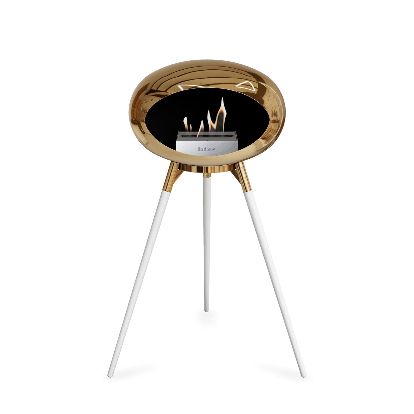 Le Feu Ground High Dome Chromed Rose Gold