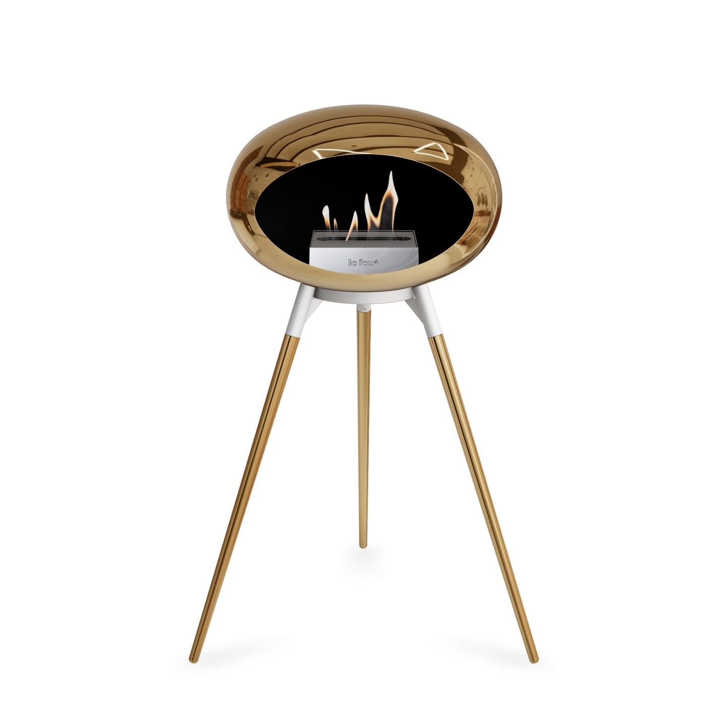 Le Feu Ground High Dome Chromed Rose Gold