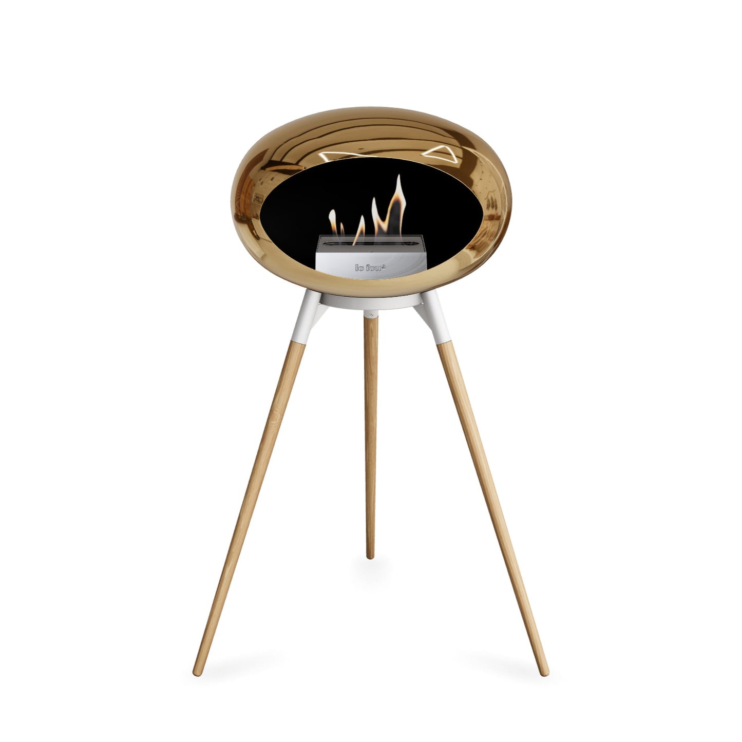 Le Feu Ground High Dome Chromed Rose Gold