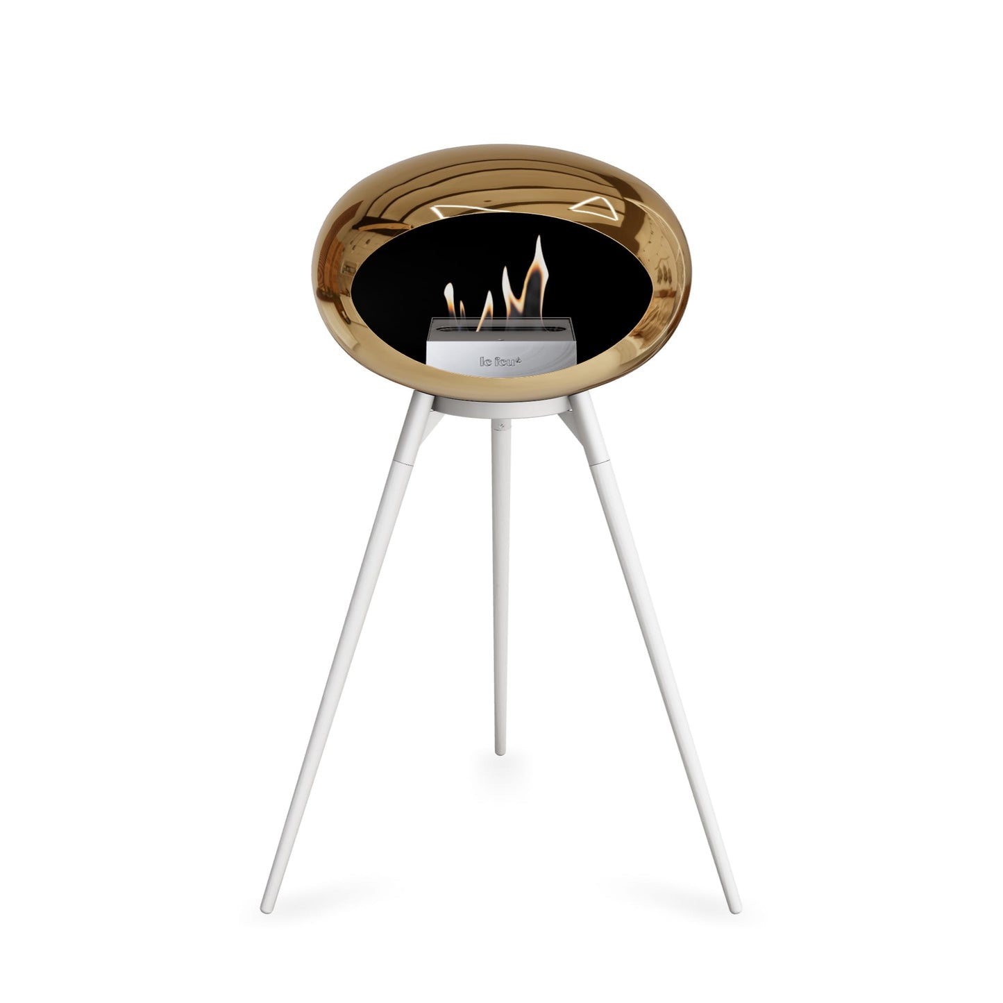Le Feu Ground High Dome Chromed Rose Gold
