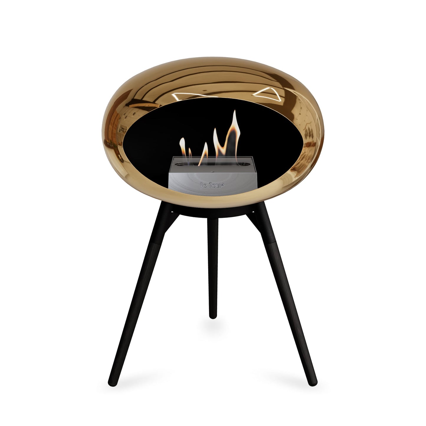 Le Feu Ground Low Dome Chromed Rose Gold