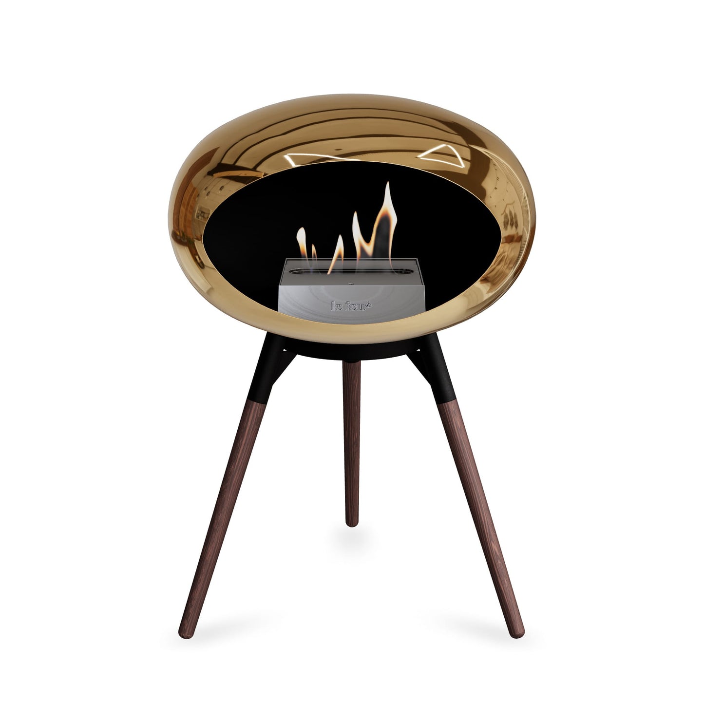 Le Feu Ground Low Dome Chromed Rose Gold