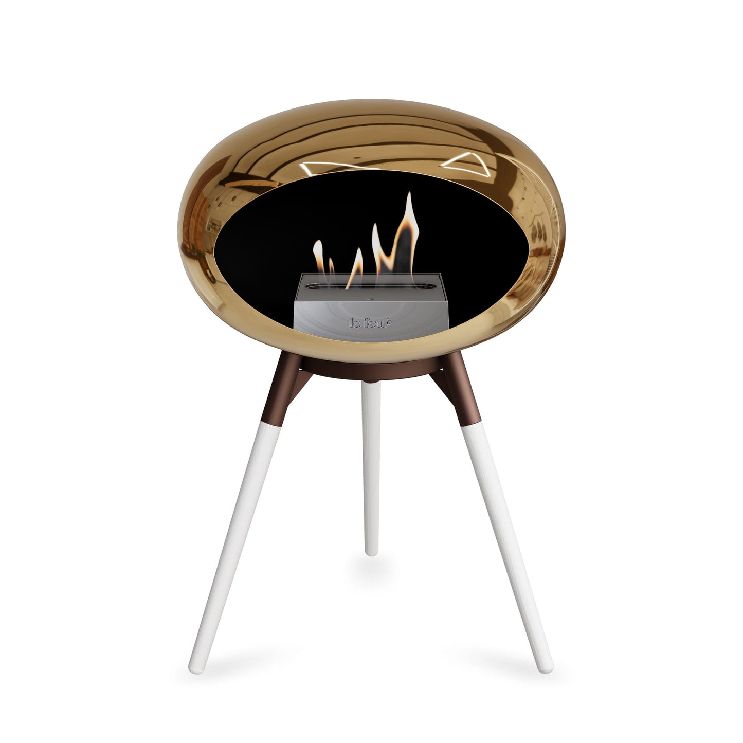 Le Feu Ground Low Dome Chromed Rose Gold