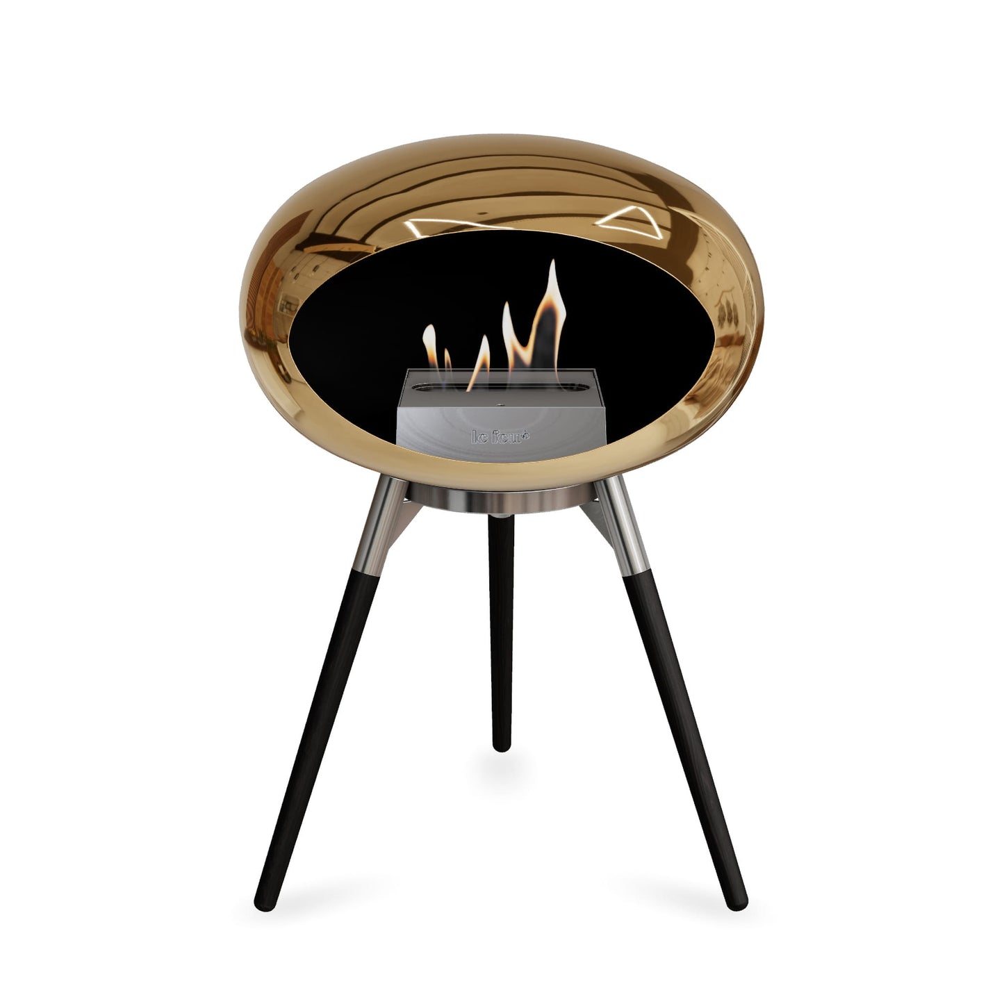 Le Feu Ground Low Dome Chromed Rose Gold