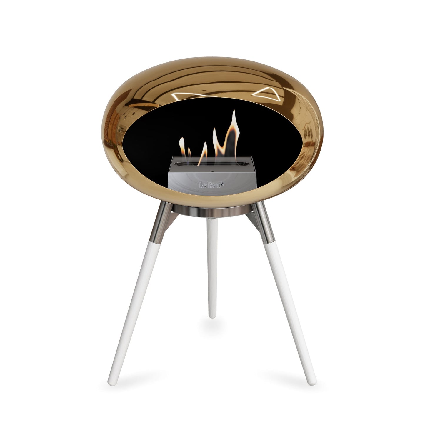 Le Feu Ground Low Dome Chromed Rose Gold