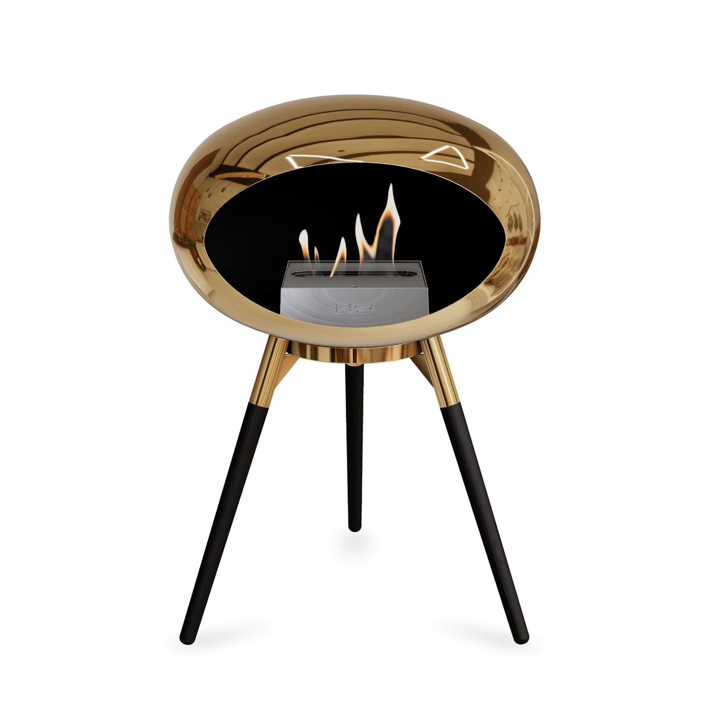 Le Feu Ground Low Dome Chromed Rose Gold