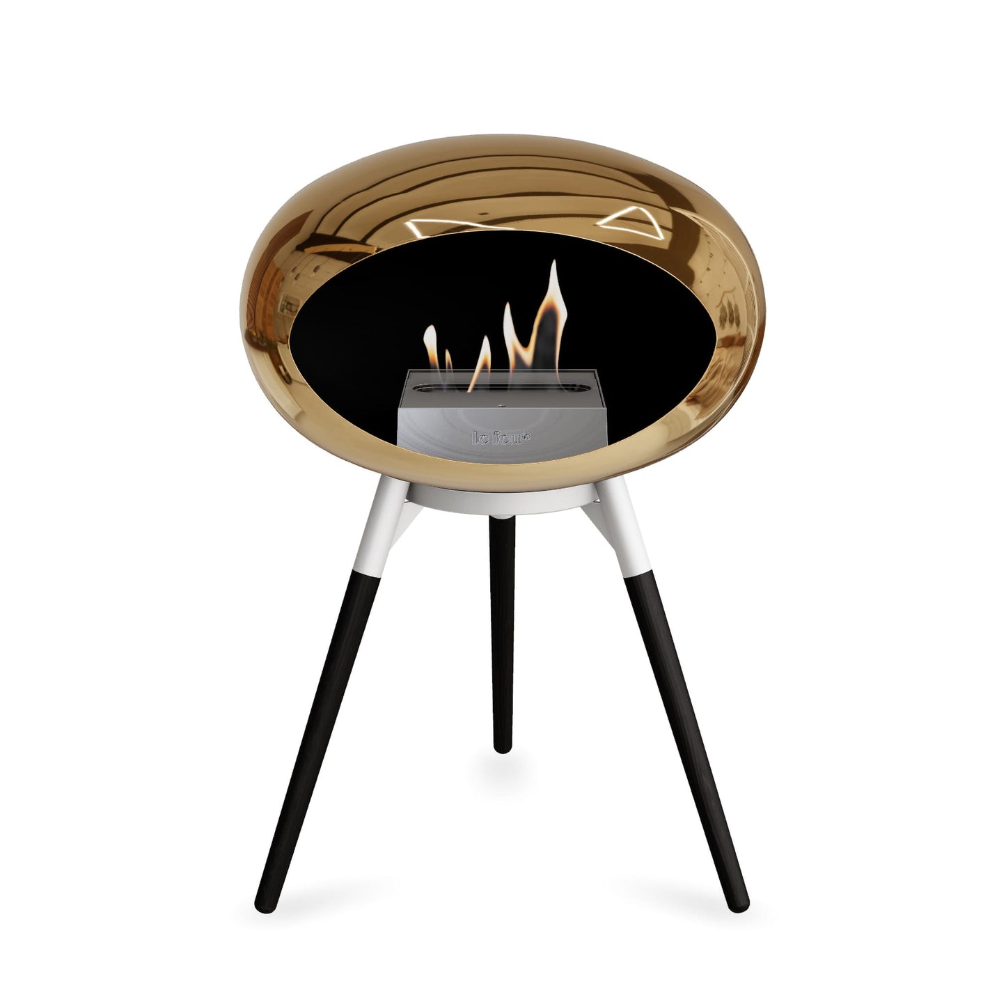 Le Feu Ground Low Dome Chromed Rose Gold