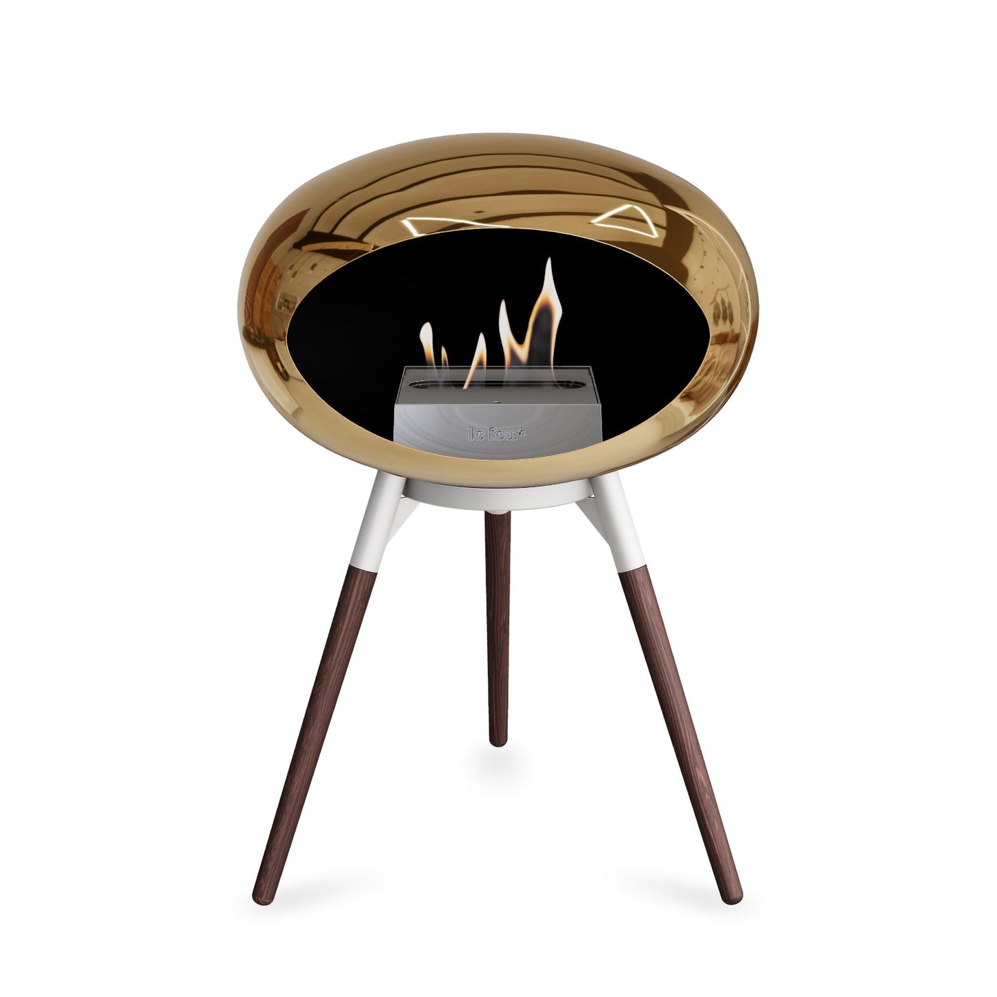 Le Feu Ground Low Dome Chromed Rose Gold
