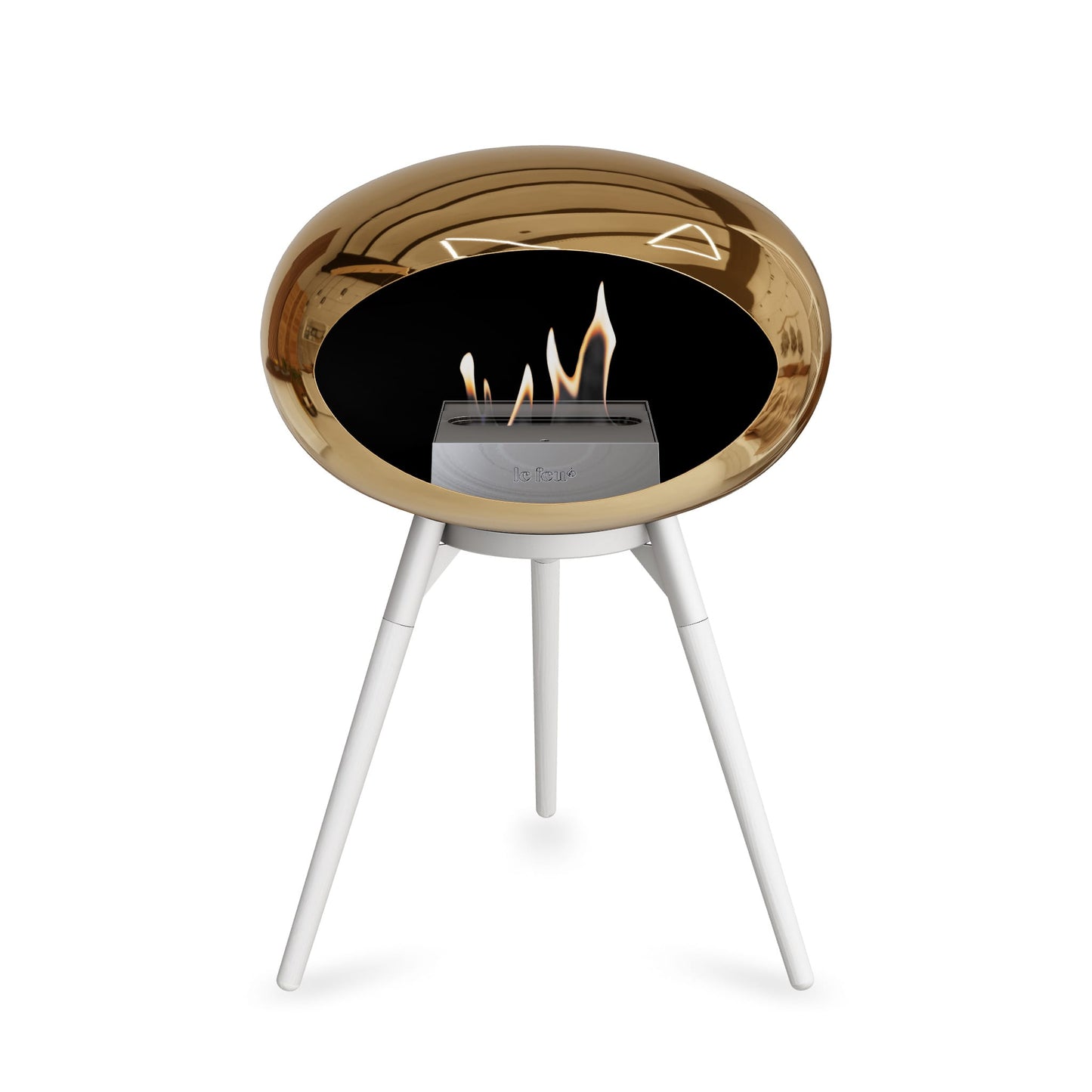 Le Feu Ground Low Dome Chromed Rose Gold