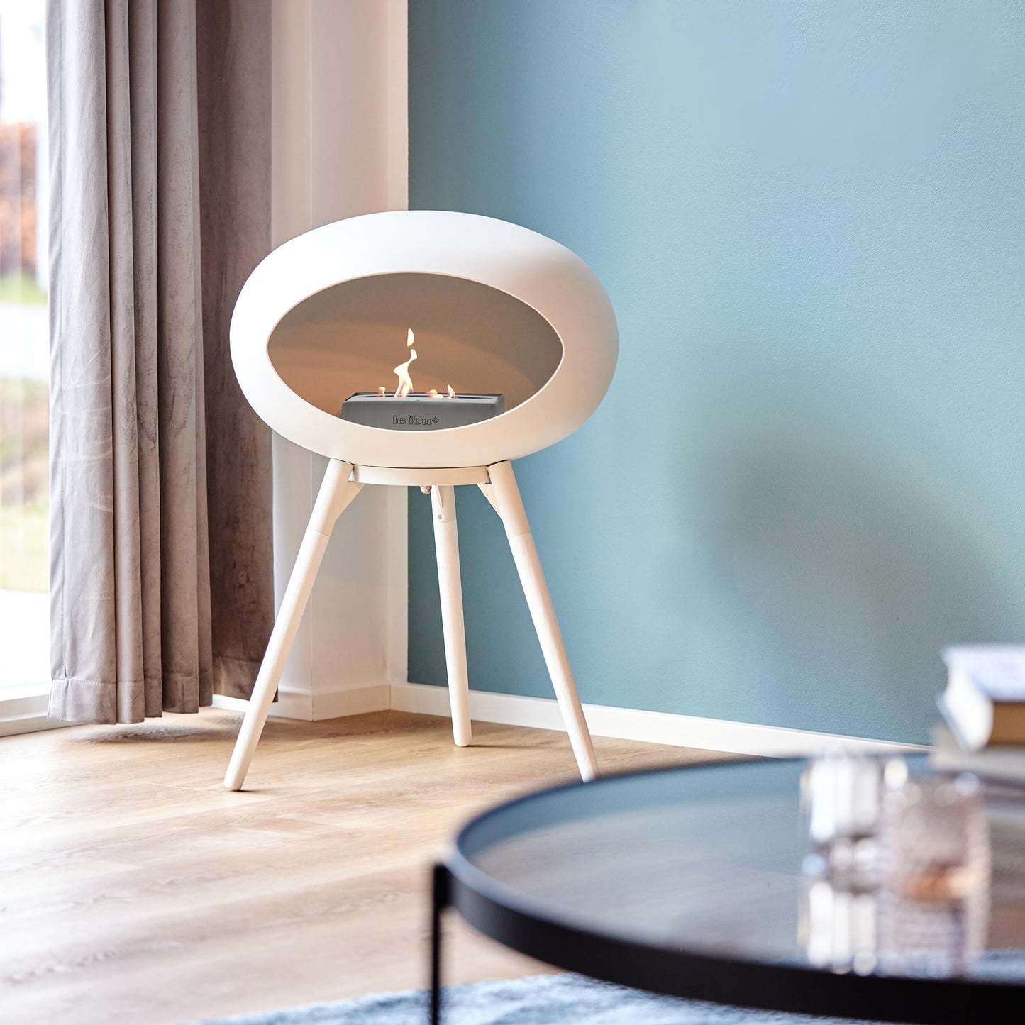 Le Feu Ground Low Dome White