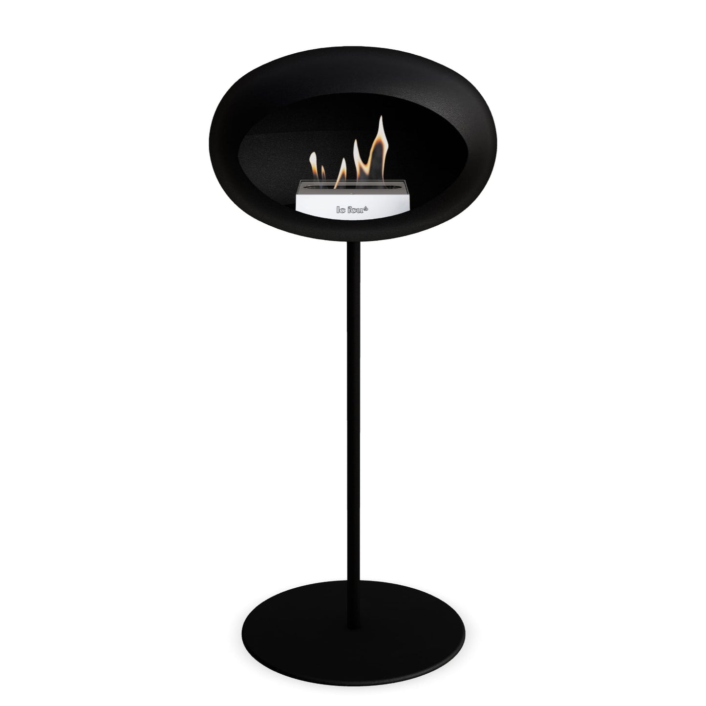 Le Feu Steel High Dome Black