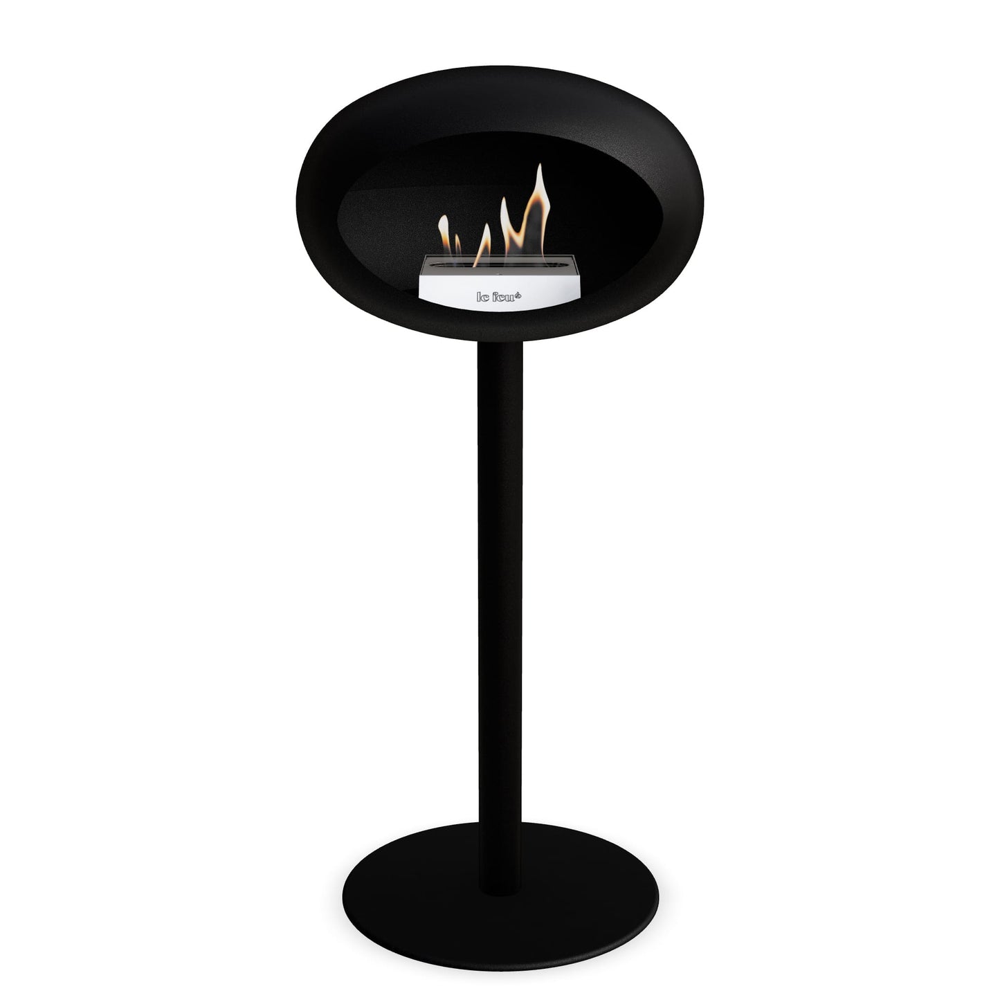 Le Feu Steel High Dome Black