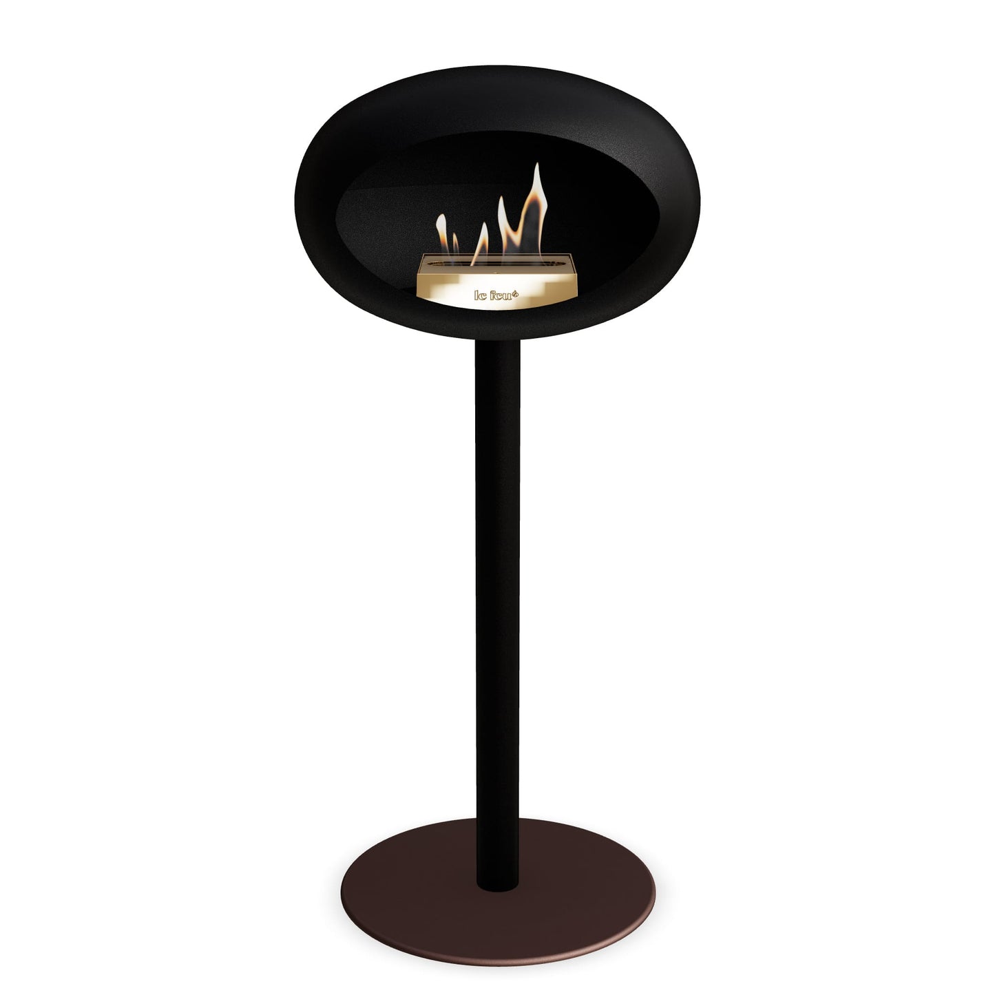 Le Feu Steel High Dome Black