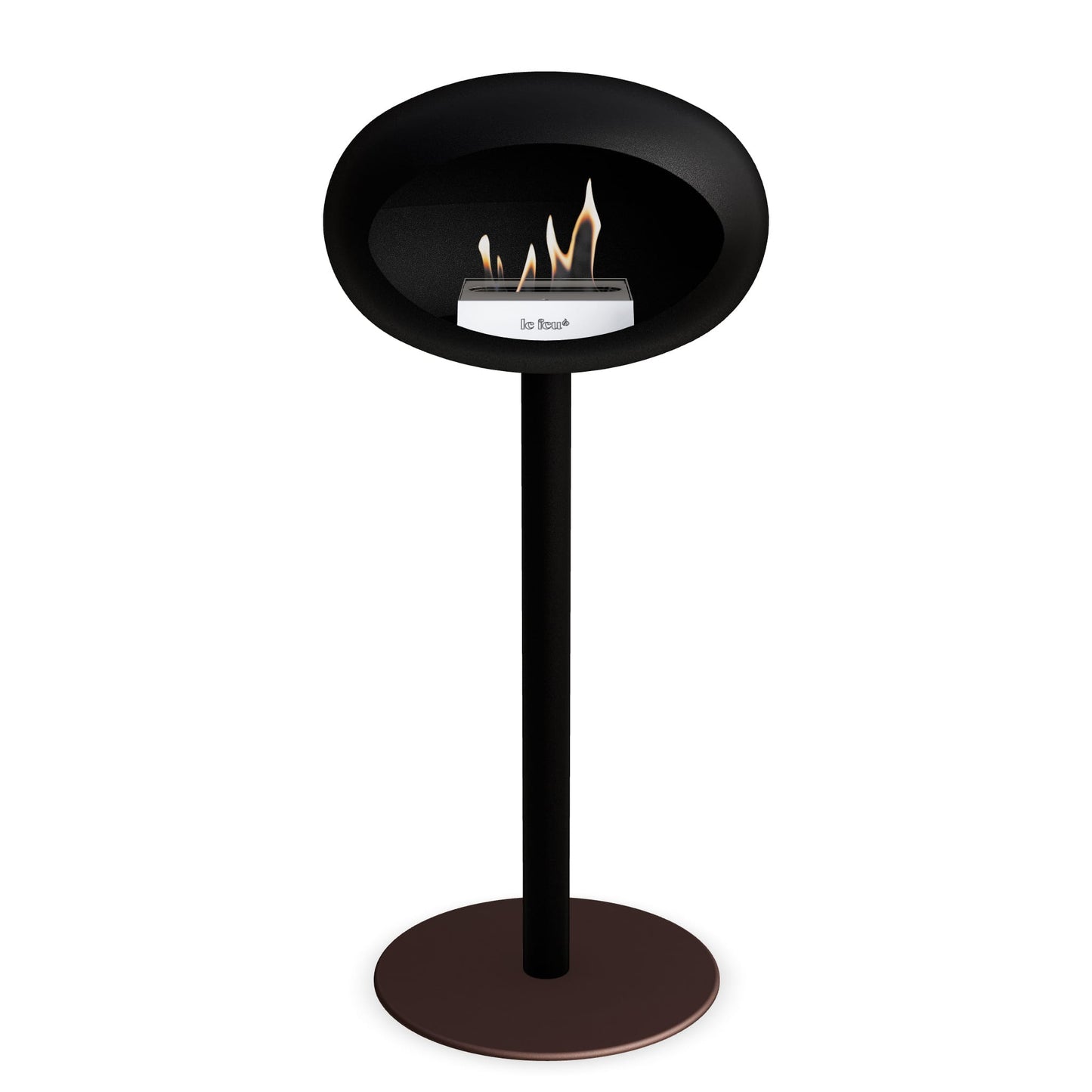 Le Feu Steel High Dome Black
