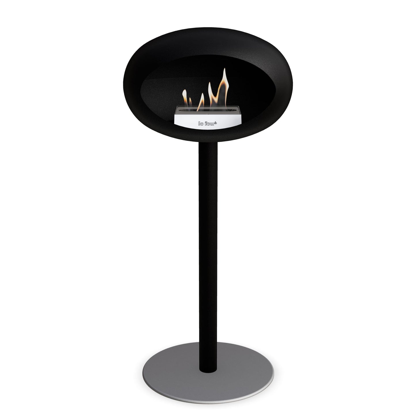 Le Feu Steel High Dome Black