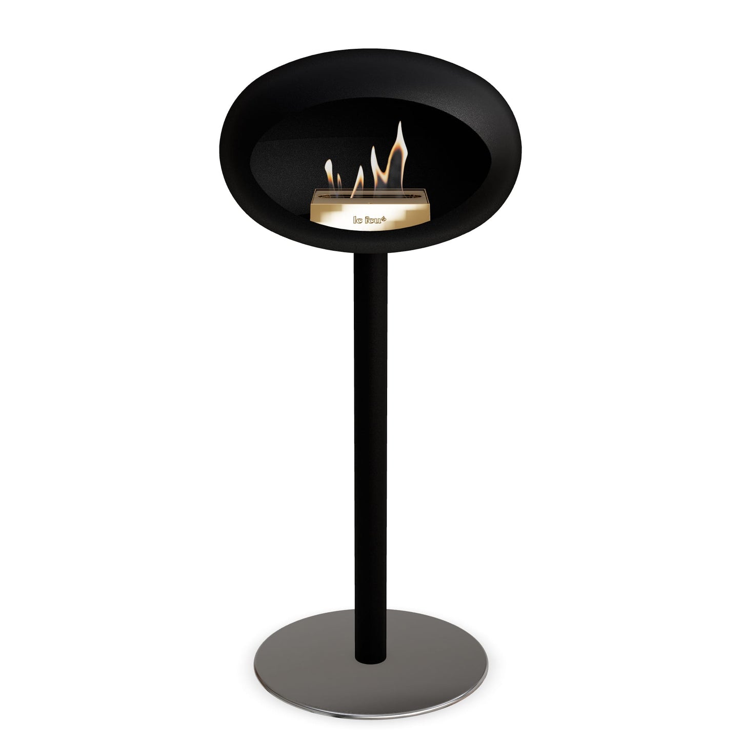 Le Feu Steel High Dome Black