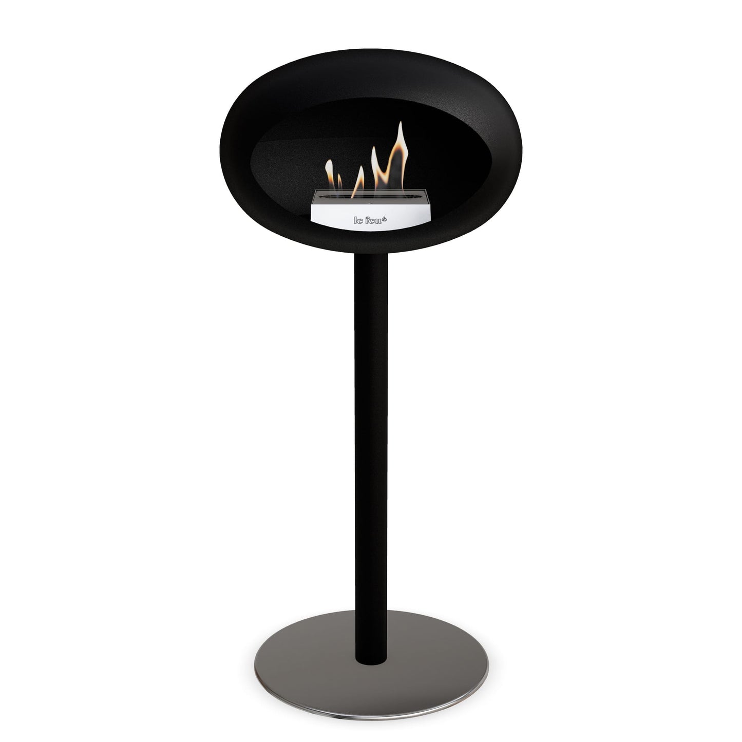 Le Feu Steel High Dome Black