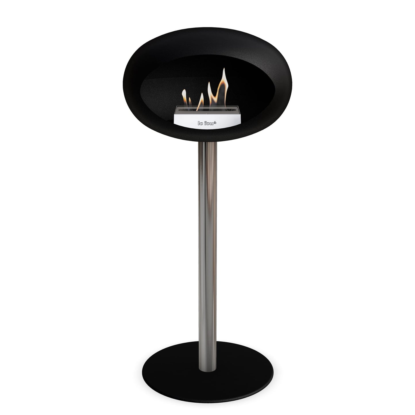 Le Feu Steel High Dome Black
