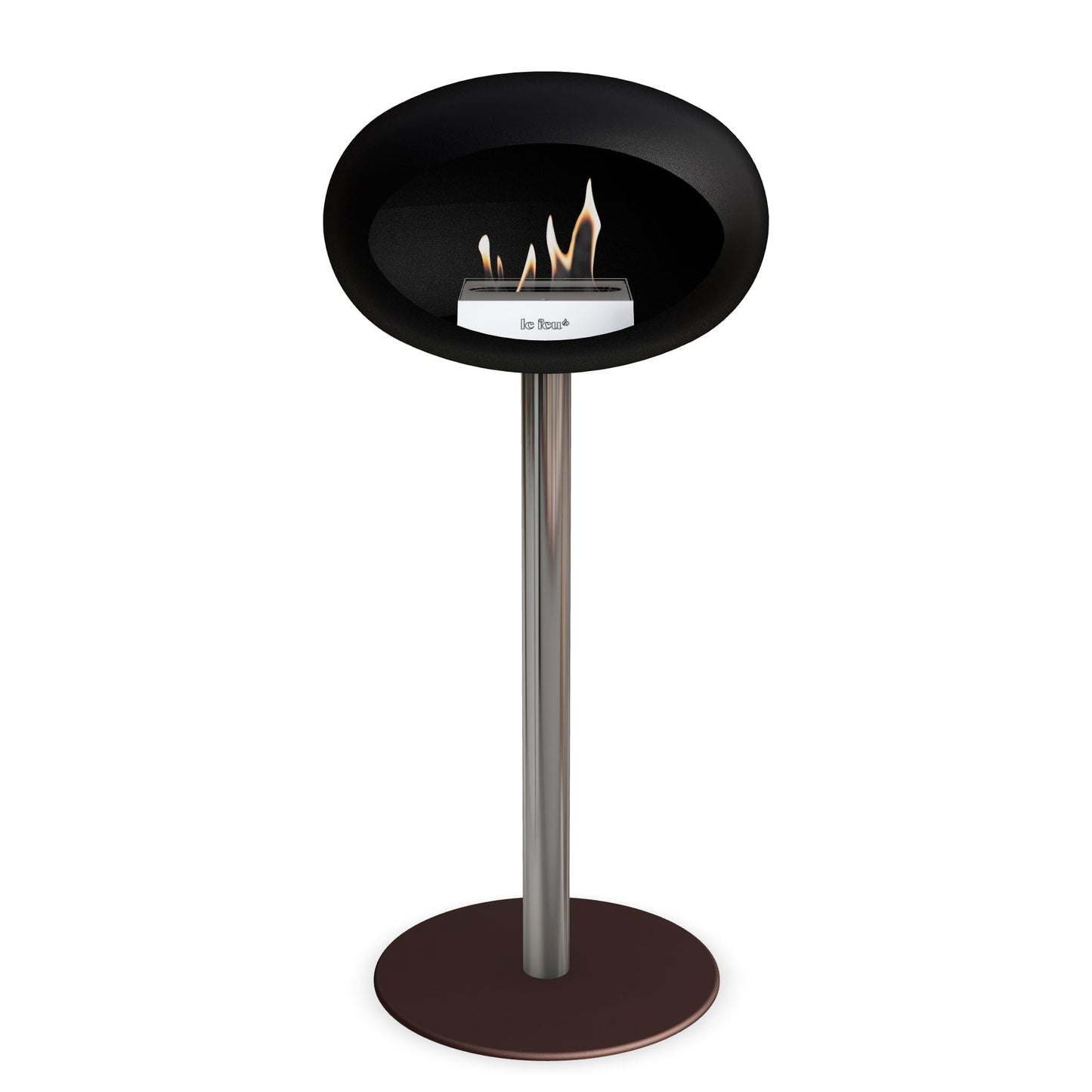 Le Feu Steel High Dome Black