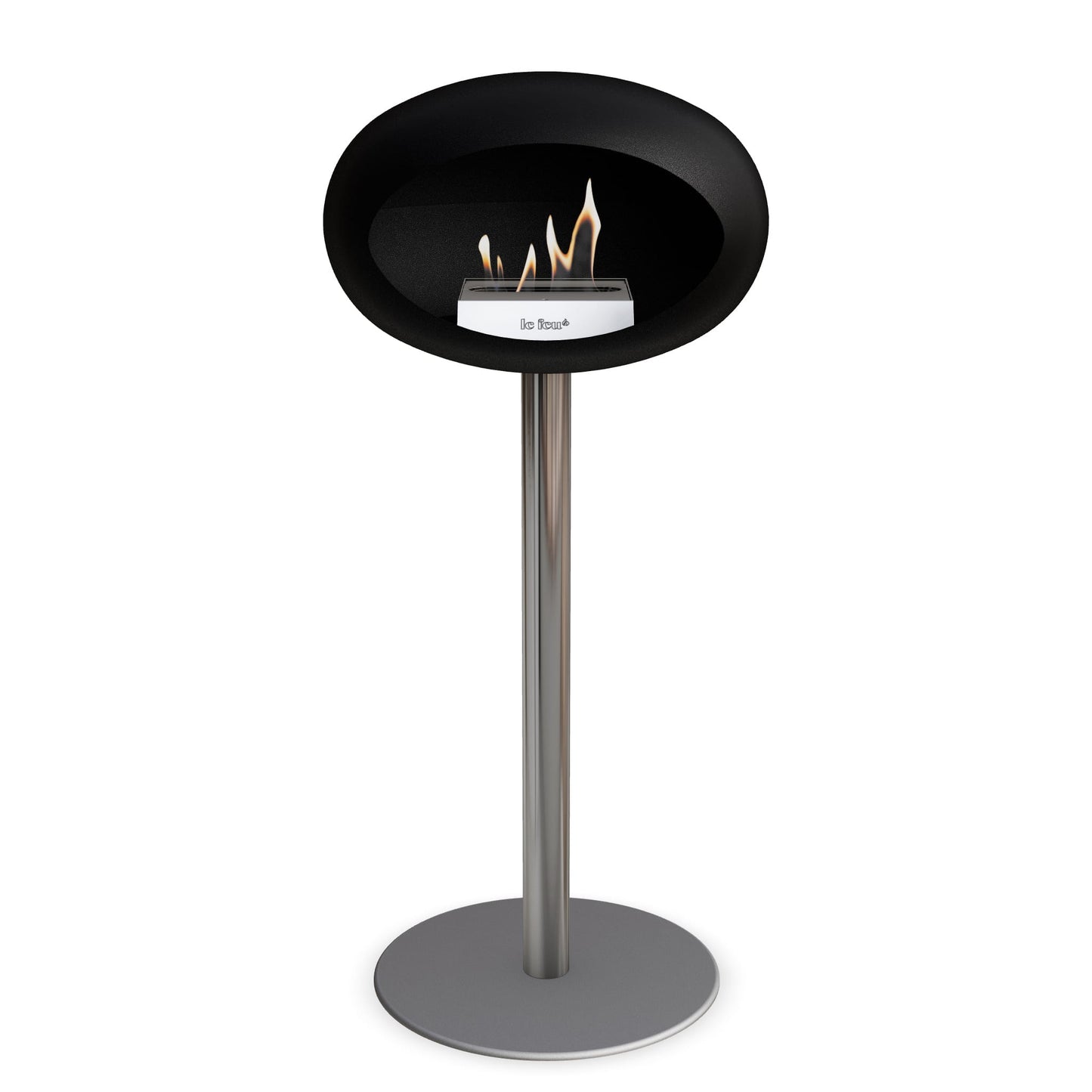 Le Feu Steel High Dome Black