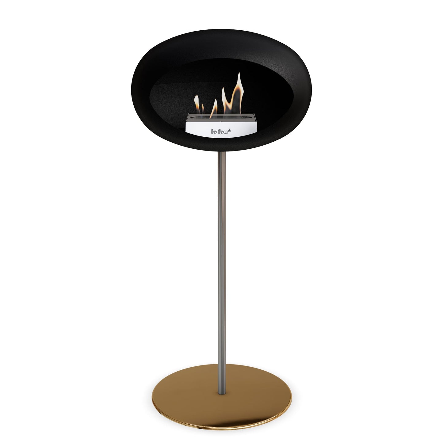 Le Feu Steel High Dome Black
